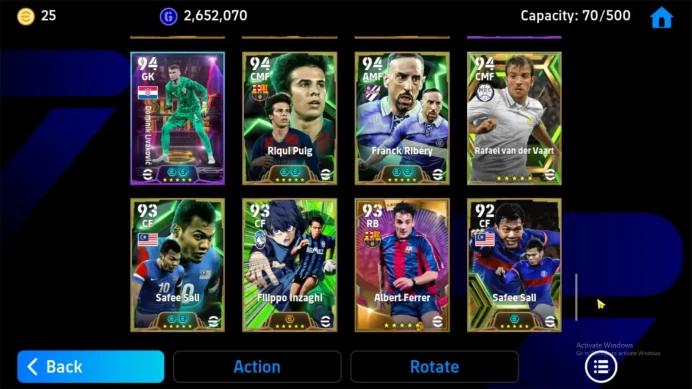 ANDROID|PW 3201|Suarez Liverpool,Ribery,Baresi,Cannavaro Epic, Dean Huijsen,Rapinha Show, Etc.|Check SS|2026|EFB1460B