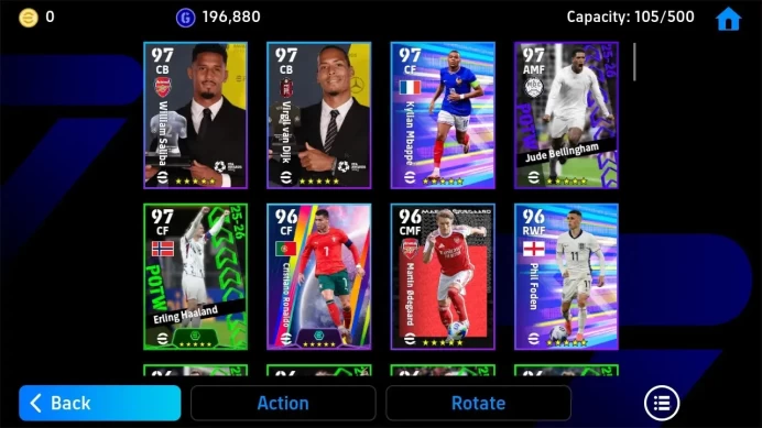 ANDROID|PW 3167|Adriano Epic,Shinji Kagawa Epic,Raul,Marco VB,Stojkovic,Huijsen,Desire Doue,Etc|Managers 2|2026|EFB1461B