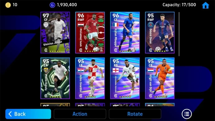 ANDROID|PW 3163|Michael Owen Epic,Roberto Baggio Epic,Chiellini,Ronaldinho,Donadoni,Farrer,Huijsen,Akanji,Etc|2026|EFB1464B