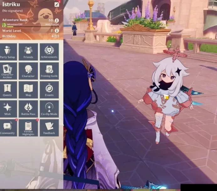 Asia|AR53|4Limited+1(*5WP)|Nicole,Raiden,Nilou,HuTao|1Skin|McMale|Low Explore Map|1 Skin|18 Fregile Resin|TakeMail|(GI6472)