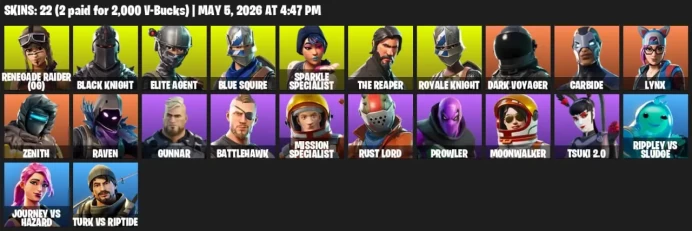 Renegade Raider (OG) Black Knight