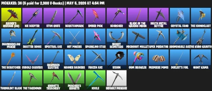 Renegade Raider (OG) +Raider's Revenge (OG)