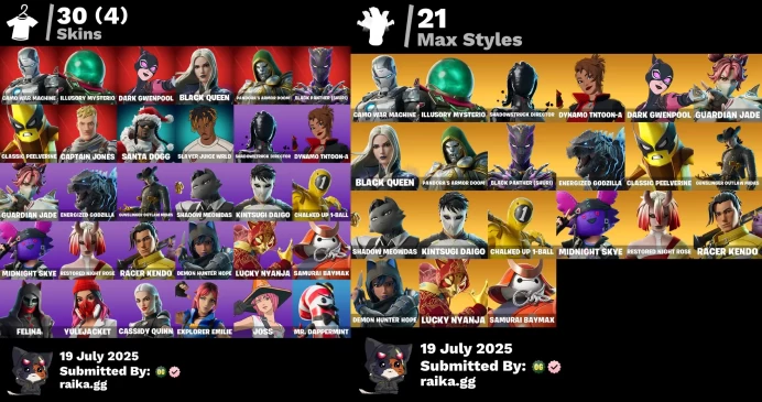 [PC/PSN/XBOX] 30 skins | Camo War Machine | Illusory Mysterio | Dark Gwenpool | Black Queen | Pandora's Armor Doom LKK522