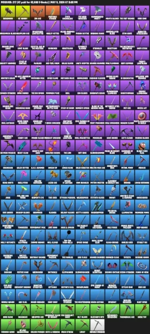 225 skins · OG Skull Trooper . OG STW