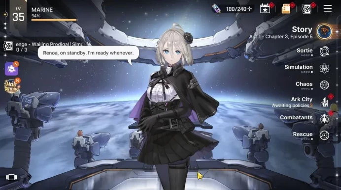 GLOBAL Lv 35|4 SSR[Heidemarie+Sign,Rita,Khalipe,Orlea]+10 SR[SelenaM3,BerylM1,Etc]|1 SSR Partners|Selector Card|Stove(CZN1981)