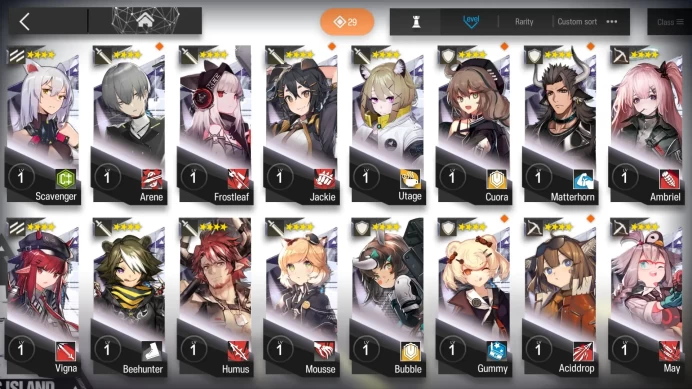 ARK45//Global Kirin R Yato 6 Stars + Irene 6 Stars 39520+ Orundum 7+ Originite Prime 1 Level