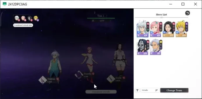 [SEA] Lv 2 Fresh Starter| 2 SSR | Meliodas, Guila And 4 SR |Act 1 Story| Log NetMarble Email |TakeMail|CheckSS(SDO749)