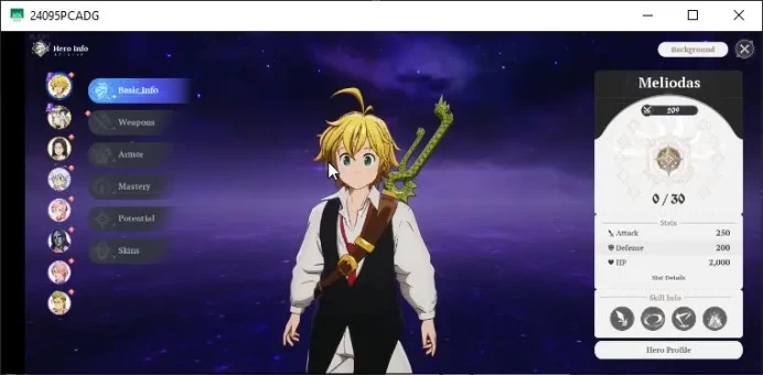 [SEA] Lv 2 Fresh Starter| 3 SSR | Meliodas, Drake, Guila And 5 SR |Act 1 Story| Log NetMarble Google |TakeMail|CheckSS(SDO752)