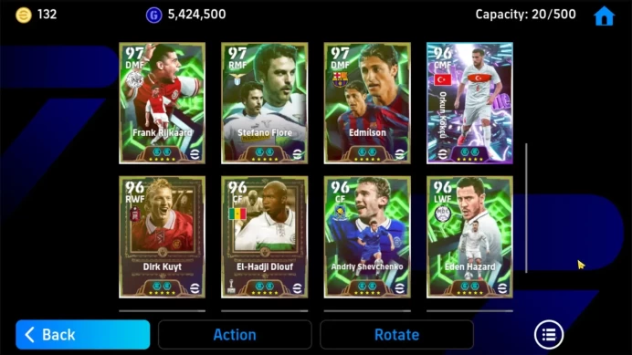 Android|PW 3185|Epic Ronaldinho, Makaay, Gennaro, Xabi Alonso, Oliver Kahn, Etc|2026|Check SS EFB1493B