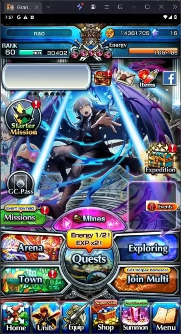 Global | Rank 60 | 9 Ascend | Chloe TW, Summer Miyu TW, Running Rabbit Rimuru TW, Last Miracle Isliid | Detail Check SS GS306B