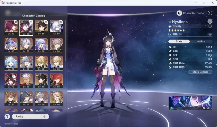 ASIA | TL 68|Dan Heng PT+Sign|Kafka+Sign|Sparkle+Sign|Robin+Sign|Hysilens|Yao Guang| TakeMail | Check SS HSR499B