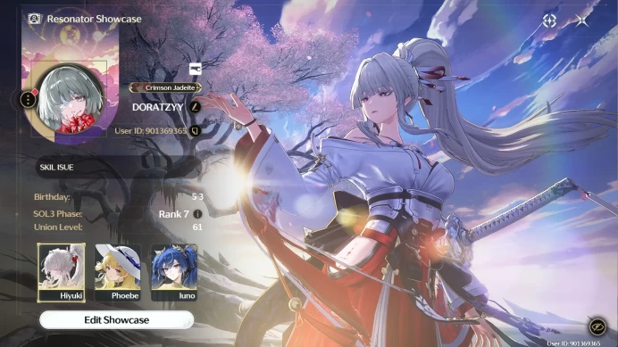 SEA | 7L 3S | Zheshi,Camellya,Iuno,Phoebe RC1,Hiyuki,Phrolova,Cantarella | Verina,Lingyang,Jianxin | Low Exp | RA689B