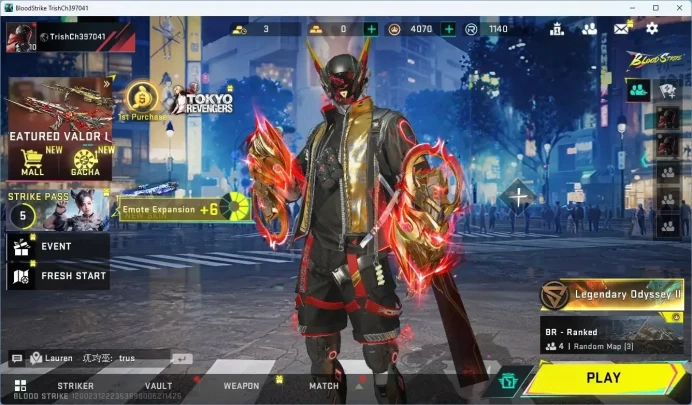 ASIA | Eternal Melee: Katar | 3 7DS Guns: AK47,M700,Kar98k | 1 Ultra Gun | BLEACH Striker Ethan|More Check SS BS947B