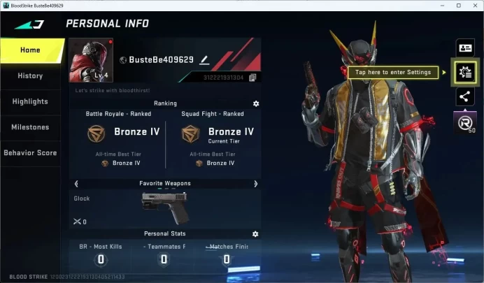 ASIA | Ultra ETHAN Raid Mask|Legendary Desert Eagle Abyss|1 Epic Name Card|L4 Bronze IV|More Check SS BS948B