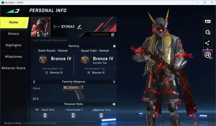 ASIA | 2 ULTRA Striker: ETHAN Raid Mask | 2 LEGENDARY Gun | Bronze IV Rank|More Check SS BS949B