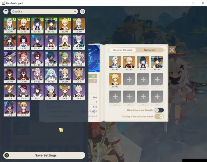 ASIA |AR 55|4 Limited+2(*5Weapon)|[KazuhaC1]+Sign,Neuvilette,Yelan,Wanderer|Mc Male|TakeMail|CheckSS(GI6481)