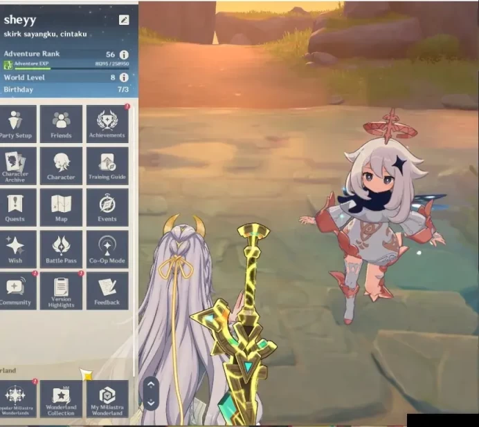ASIA|AR 58|Team Premium Zibai + Mavuika,Mualani|Good Build|5 Limited+2*5 Weapon|TakeMail|(GI6488)