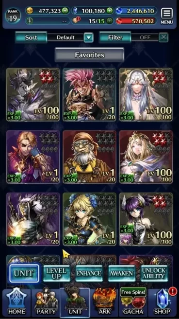 GLOBAL|Rank 19|Top Tier Unit [Demon Lord Judecca-Samekh,Goddess Lilaha,SM Sera,Etc]|2 UR + 11 SSR Ark|Code Only(LC1232)