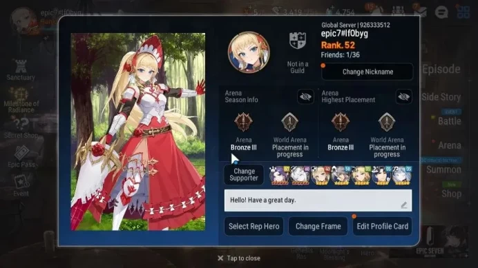 GLOBAL|UnVerif|4 ML(Salome,AD Shadow,LC Belona)Setsuka,AFS Flan,Ivana|Untouch Theater|4K SStone+3K Energy+99K Stgma|Stove|ES4831