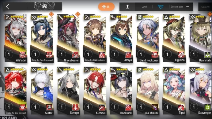 ARK81//GLOBAL Wis'adel 6 stars + Exusias The New Covenant 6 stars 209000+ Orundum 122 Originum