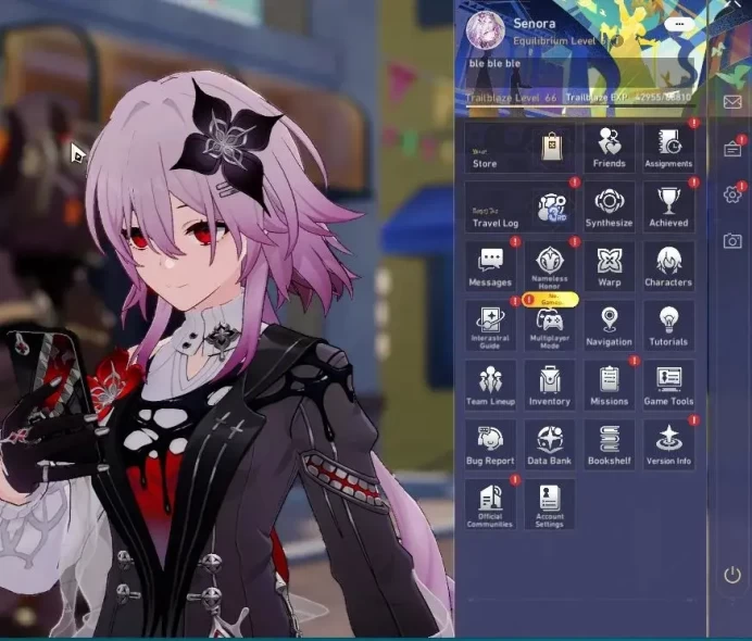 Asia|TL 66|HyperCarry Team|11 Limited|Casto+Sign,Evernight,Hyacine,Cyrene,Sunday,Phainon,Sparkle,Etc|Take Mail|Check SS(HSR7104)