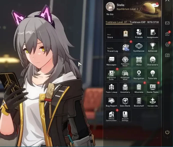 Asia|TL 37|5 Limited|Evanescia,Jingliu,Huohuo,Ruan Mei,Dante PT|MC Female|Take Mail|Check SS(HSR7100)