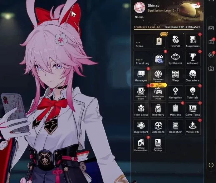 Asia|TL 43|6 Limited|Evanescia E1+Sign,Silver Wolf,Huohuo,Robin,Dante PT,Dante IL|MC Female|TakeMail|CheckSS(HSR7094)