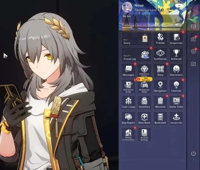 Asia|TL 60|5 Limited|Silver Wolf 999 E1+Sign,Ashveil,Huohuo,AcheronSeele|MC Female|Take Mail|Check SS(HSR7114)