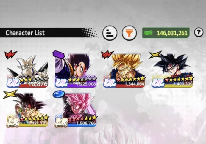 B173-IOS+Android-LR(Goku Black+Bardock)+UL Goku Uis+18 Legends Limited+16 Zenkai+Vip Equipment+Good Team Bardock+Universe+Future