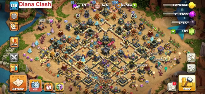 TH17-XP236 -3 Hero Max-1 Skin Map-12 Hero Skins-2811 Raid Medals-700 League Medals-Lifetime Warranty-Immediate Delivery