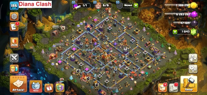 TH16-XP186 -2 Skinmaps-11 Hero Skins-2229 Raid Medals-841 League Medals-Lifetime Warranty-Immediate Delivery