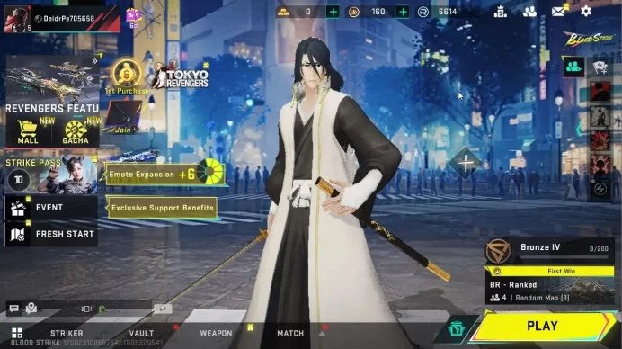 ASIA|ETERNAL Desert Eagle-Scorpius|Collab|BLEACH Byakuya Kuchik|ULTRA|NetEase(BLS4494)