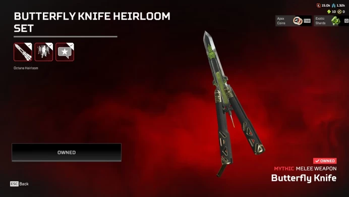 AP497//OCTANE Heirloom 118 LEGENDARY SKINS EA APP PSN XBOX FULL ACCESS