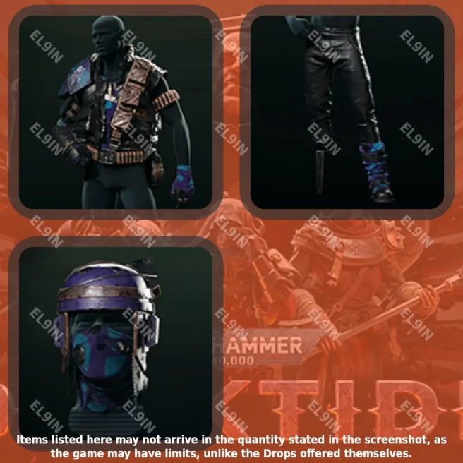 • Warhammer 40,000: Darktide • Twitch Drops • Skulls 2026 [Total 3 Items]