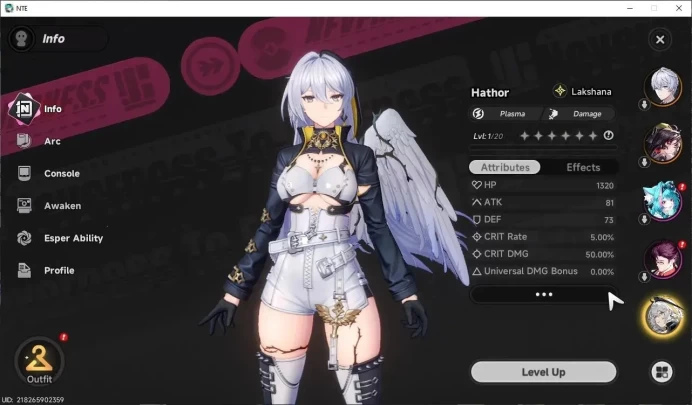 Global EU |HL 3| 3 SSR Hotori + Sign, Hathor + Sign, Sakiri |6 SR|Orchid Glider|Male MC|Log Email|NTE1201