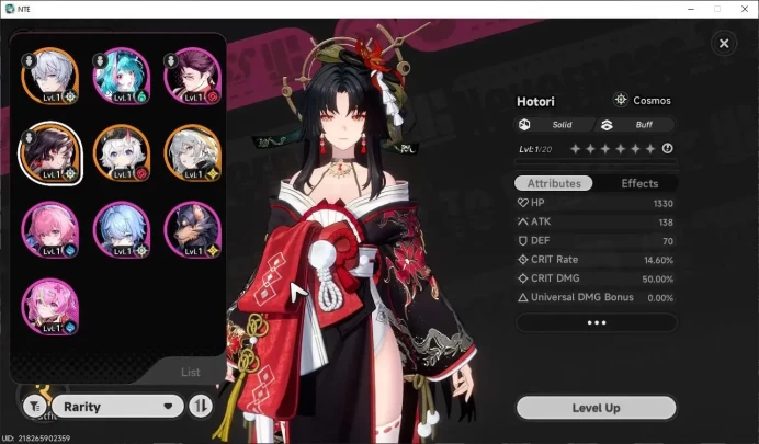Global EU |HL 3| 3 SSR Hotori + Sign, Hathor + Sign, Sakiri |6 SR|Orchid Glider|Male MC|Log Email|NTE1201