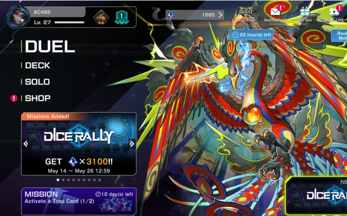 AC469-Lv27-6 Deck (Tenpai-Sky Striker-Radiant Typhoon-Ritual Beast-Buster Blader)-Gems 1500