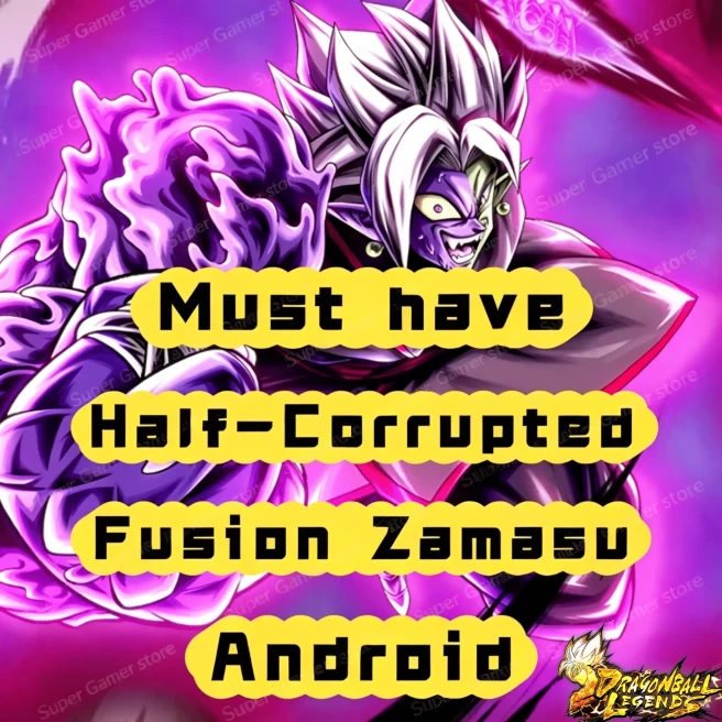 [Android]UL Half-Corrupted Fusion Zamasu[purple]+60000-65000CC+0~5LL[Global]Auto delivery[BNID Login]