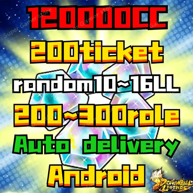 [Android]120000~130000CC+10~20LL+200~400Characters+200ticket[Global]Auto delivery[BNID Login]-80K-85K-90K-100K-110K-120K-130K-140K-150K