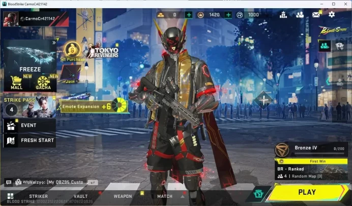 ASIA | ULTRA STRIKER: ETHAN - Raid Mask | Legendary M4A1-Venom |More Check SS BS974B