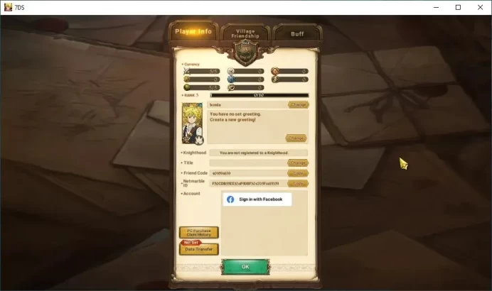 Global|218K CC|3 UR+|Nemesis Meliodas,Tristan,Demon King Meliodas|CodeOnly|SDS4414