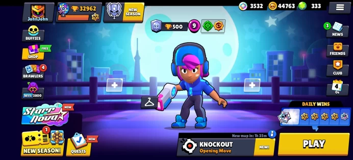 [Code A199] Level 137 / 32k Trophy + Shelly Star / Rare Skin