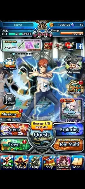 Global|Rank 80|24 Ascend+7 TW|Houka inumuta,Summer Miyu,Touma Kmjo,Chloe,JAY,Saber Alter,Etc|Lpot 467|Check SS(GS2563)