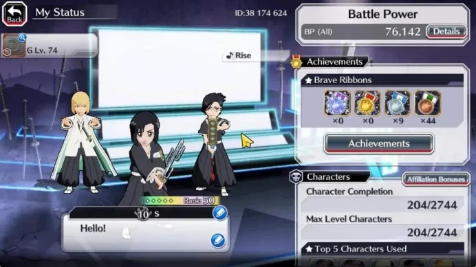 [GLOBAL]6K Orbs+Fresh All Story|TYBW26[Momo,Shinji],TYBW25[Nanao,As Nodt],Liltotto 25Swimsuit,Candice,Etc|CE ON|Klab ID(BBS2667)