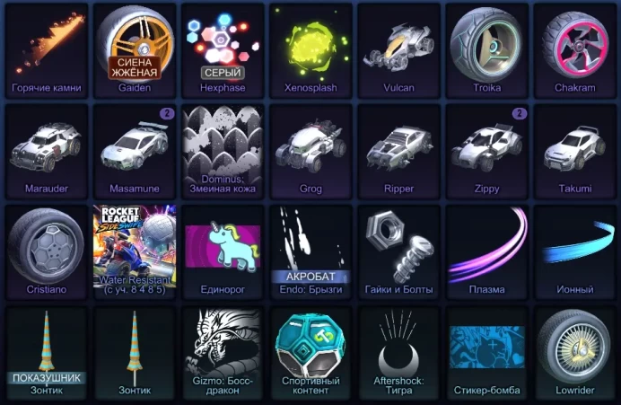 Epic Games game account with Rocket League Account level - 221
