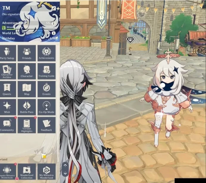 Asia | AR 55| 4 Limited+3(*5Weapon)|[Zibai,Arlecchino]+Sign,Nefer,Clorinde| Mc Male|TakeMail|CheckSS(GI6504)
