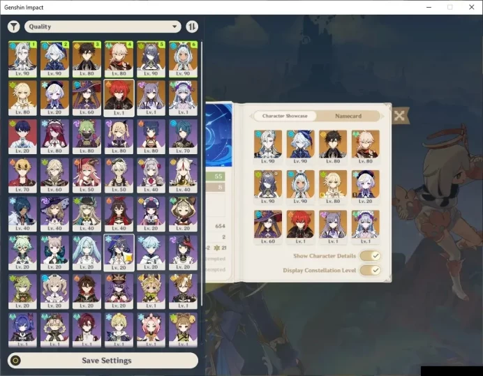 Asia | AR 55| 6 Limited+3(*5Weapon)|[NeuviletteC1,Kazuha]+Sign,Furina,Zhongli,Lauma,Mualani| Mc Female|TakeMail|CheckSS(GI6503)