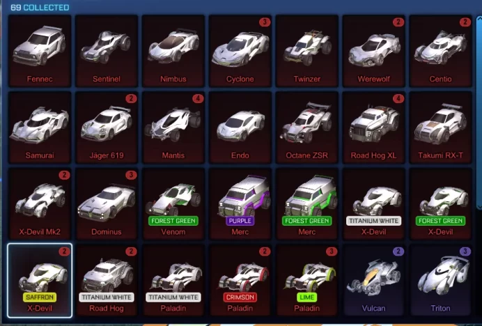 RL245//ACCOUNT with Fennec, TW Standart Boost, 25+ BM's,
