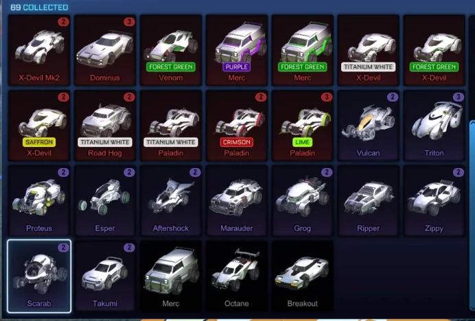 RL245//ACCOUNT with Fennec, TW Standart Boost, 25+ BM's,