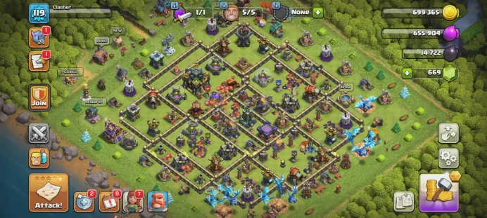 SA-TH17 WALLS FULL MAX | SUPER CHEAP | HEROS-50-54-43-28-41-1 | GOOD DEFENCE | STRONG TROOPS | NC 500 | FULL ACCESS